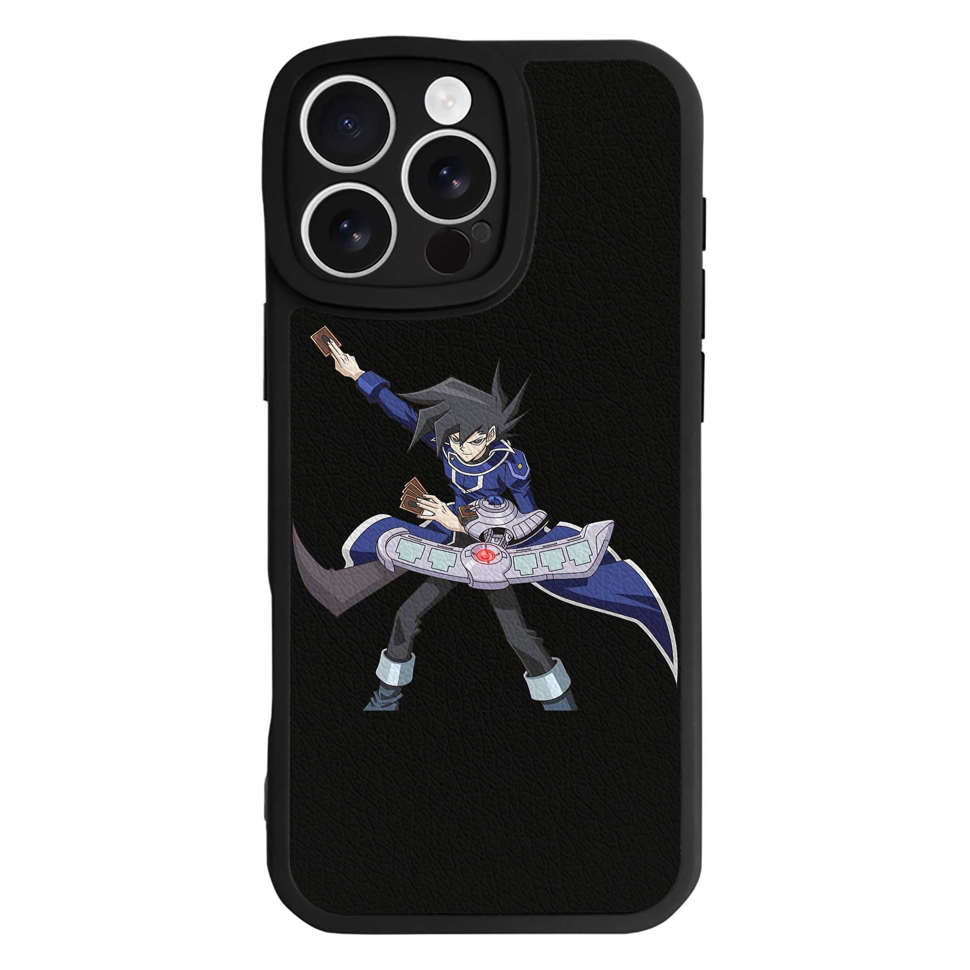 遊☆戯☆王 Yu-Gi-Oh! 【iPhone 16シリーズ対応】シリコンスマホケース（レザー調） 材質：シリコン